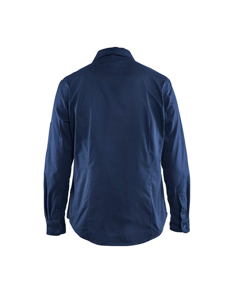 Blaklader Women's Twill Shirt 3208 #colour_navy-blue