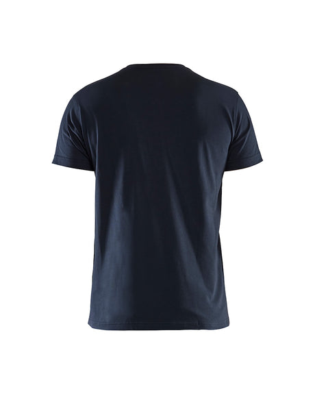 Blaklader T-Shirt, V-Neck 3360 #colour_dark-navy-blue