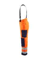 Blaklader Hi-Vis Winter Trousers 1885 - Hi-Vis Orange/Navy Blue