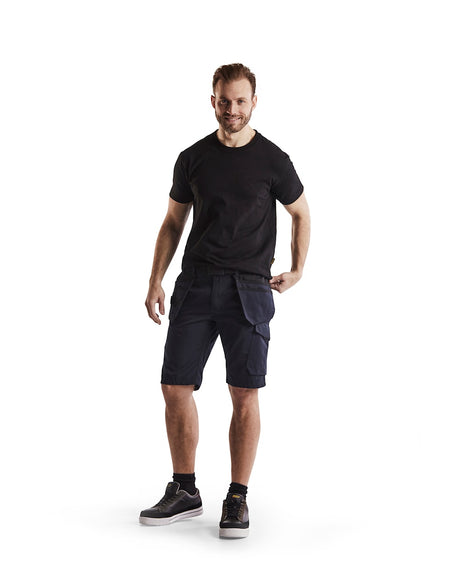 Blaklader Service Shorts with Nailpockets 1494 #colour_dark-navy-black