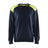 Blaklader Sweatshirt 3580 #colour_dark-navy-hi-vis-yellow