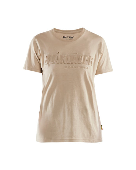 Blaklader Women's T-Shirt 3D 3431 #colour_warm-beige