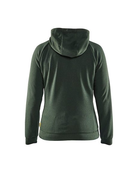 Blaklader Women's Hybrid Sweater 3464 #colour_autumn-green-black