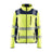 Blaklader Women's Hi-Vis Knitted Jacket 4967 #colour_hi-vis-yellow-navy-blue