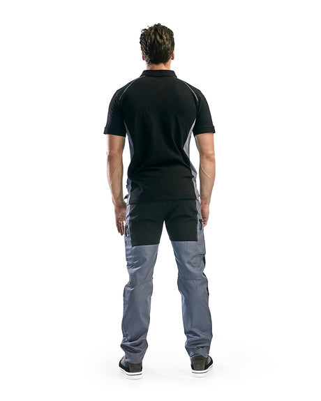 Blaklader Service Trousers with Stretch 14591845 #colour_grey-black