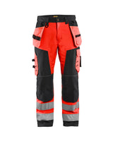 Blaklader Hi-Vis Softshell Craftsman Trousers 1567