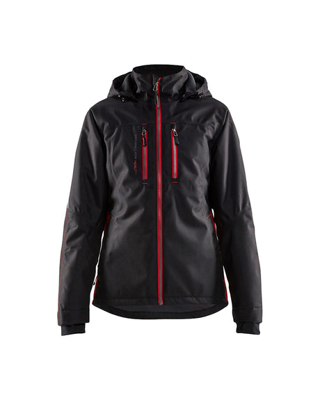 Blaklader Women's Lightweight Lined Functional Jacket 4972 #colour_black-red