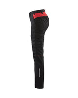 Blaklader Women's Industry Trousers Stretch 7144 #colour_black-red