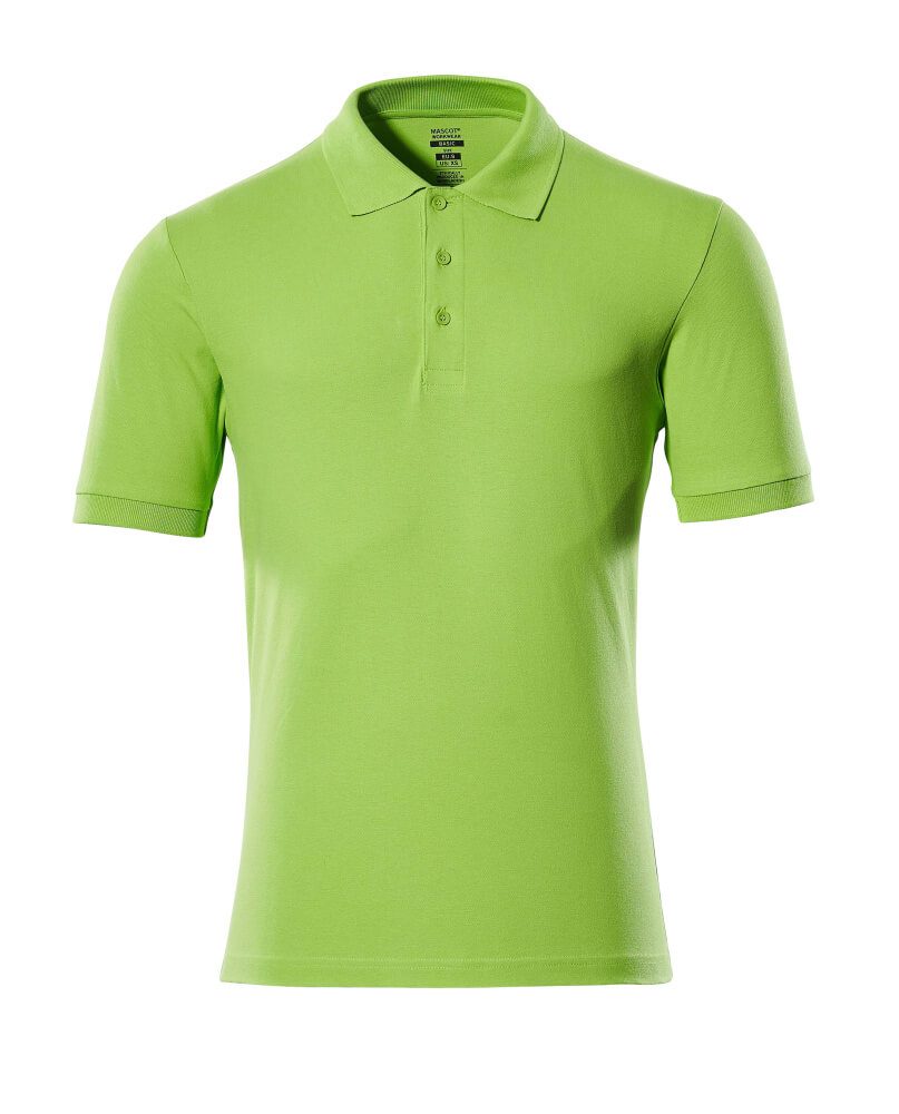 Mascot Crossover Bandol Polo Shirt -  Lime Green