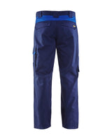 Blaklader Industry Trousers 14041210 - Navy blue/Royal blue #colour_navy-blue-royal-blue