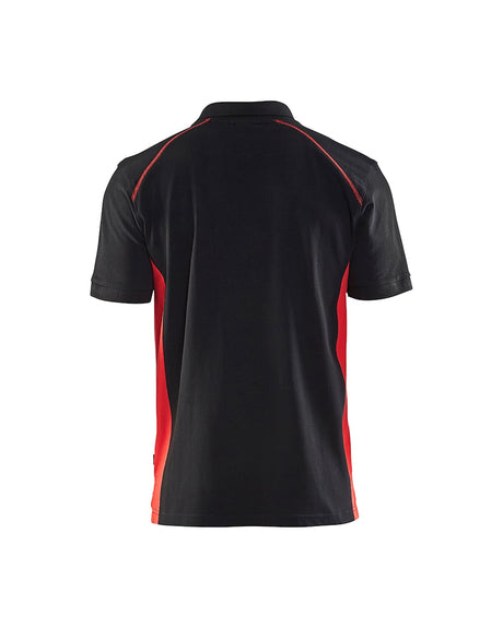 Blaklader Polo Shirt 3324 #colour_black-red