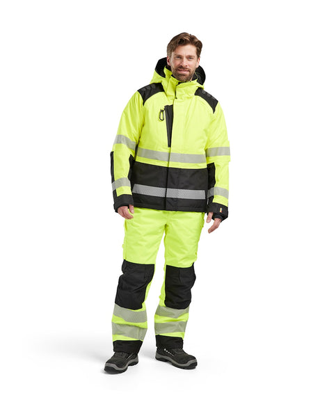 Blaklader Winter Jacket Hi-Vis 4455 #colour_hi-vis-yellow-black