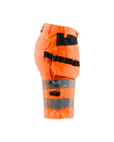 Blaklader Women's Hi-Vis Shorts with Stretch 7186 #colour_orange