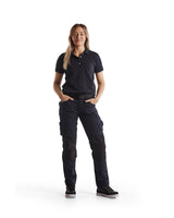 Blaklader Women's Service Trousers with Stretch 7195 #colour_dark-navy-black