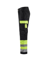 Blaklader Hi-Vis Trousers 1584 - Hi-Vis Yellow/Black