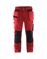 Blaklader Craftsman Trousers 1555 - Red/Black