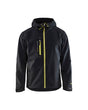 Blaklader Pro Softshell Jacket 4949 #colour_black-hi-vis-yellow