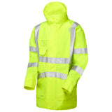 Leo Workwear CLOVELLY Leo EcoViz 10K Performance+ Breathable Anorak