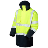 Leo Workwear CLOVELLY Leo EcoViz 10K Performance+ Breathable Anorak