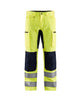 Blaklader Hi-Vis Trousers with Stretch 1585 - Hi-Vis Yellow/Black