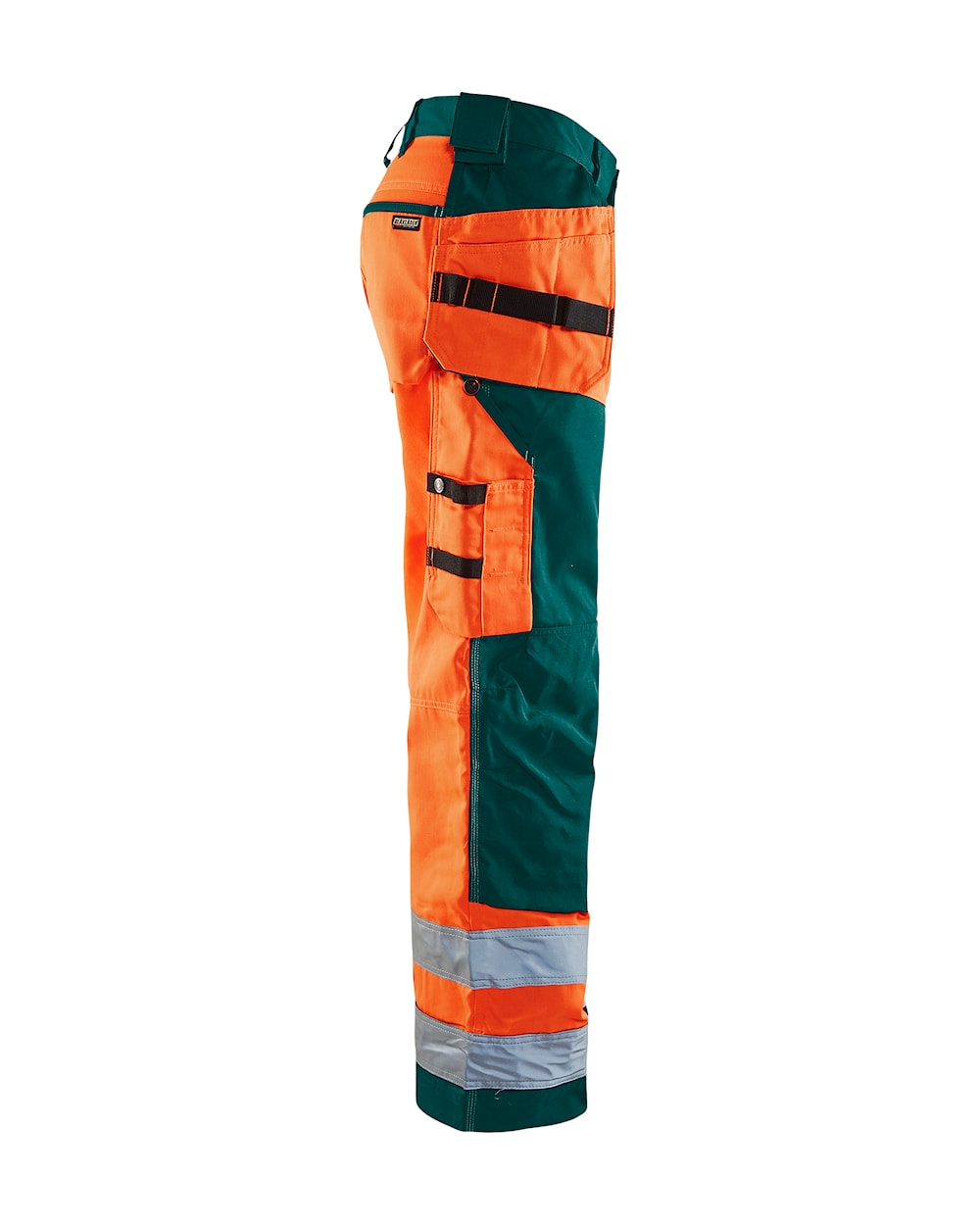 Blaklader Hi-Vis Craftsman Trousers 1568 - Orange/Green