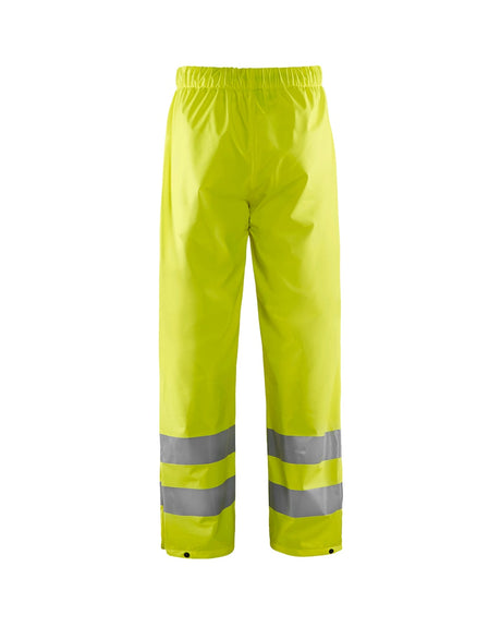 Blaklader Rain Trousers Hi-Vis Level 1 1384 #colour_hi-vis-yellow