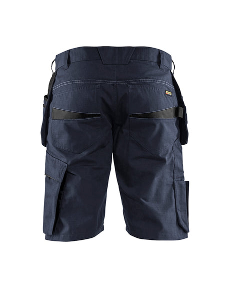 Blaklader Service Shorts with Nailpockets 1494 #colour_dark-navy-black