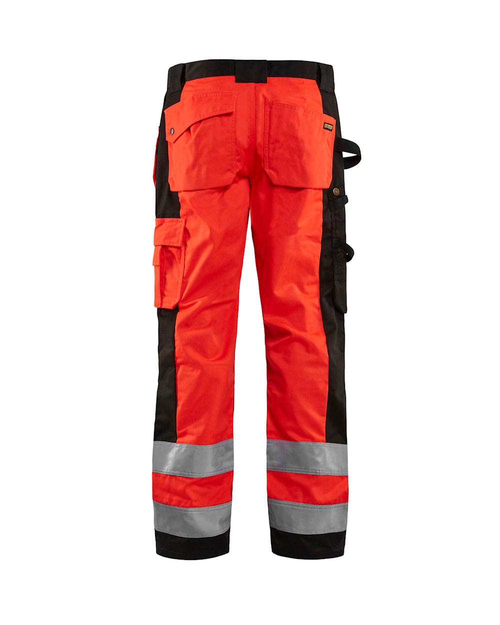 Blaklader Hi-Vis Trousers 1533 - Hi-Vis Red/Black