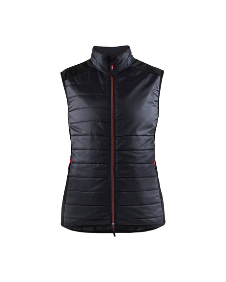 Blaklader Vest Warm-Lined Women 3864 #colour_black-red