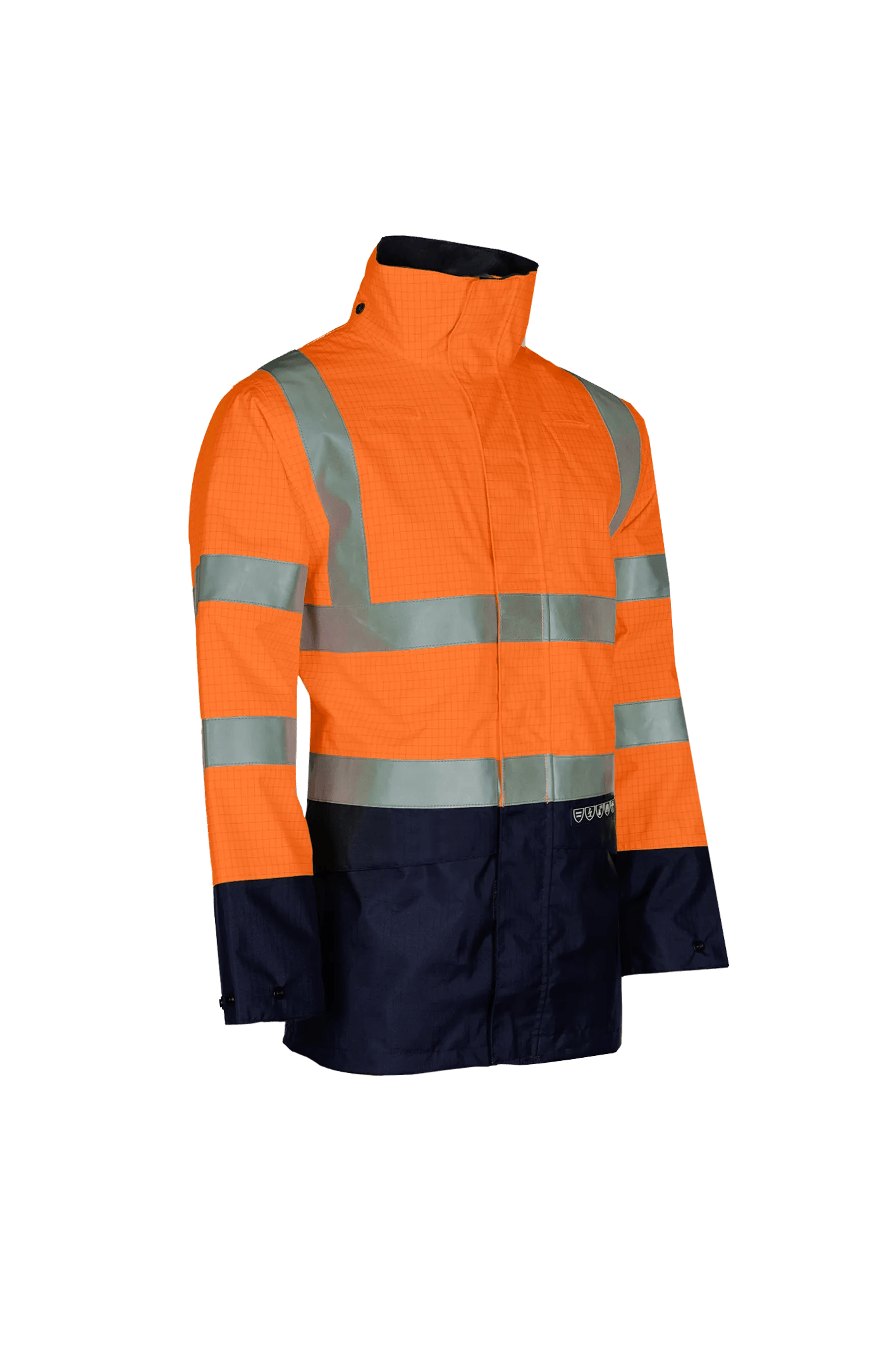 Sioen Elliston Flame Retardant Anti-Static Hi-Vis Rain Jacket