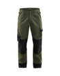 Blaklader Garden Trousers 1454 #colour_green-black