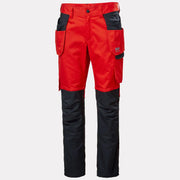 Helly Hansen Workwear Manchester Construction Pant - Alert Red/Ebony