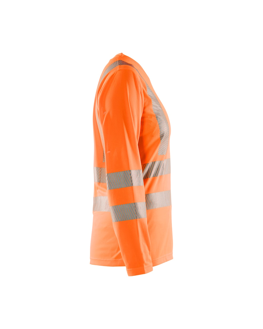 Blaklader Women's Hi-Vis T-Shirt Long Sleeve 3485 #colour_orange