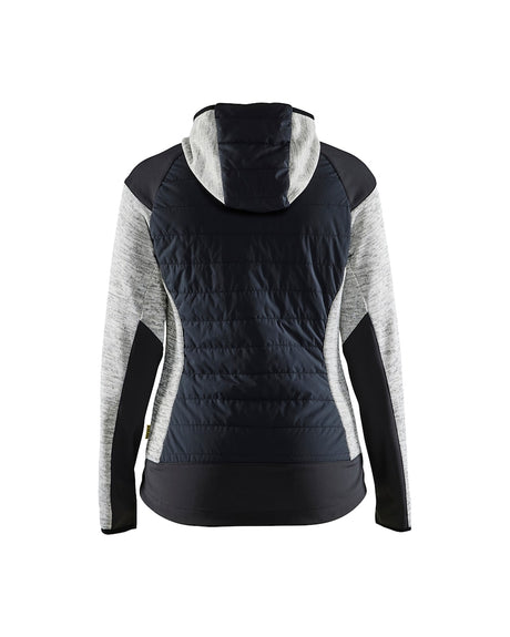 Blaklader Women's Hybrid Jacket 5931 #colour_grey-melange-black