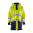 Blaklader Rain Coat Hi-Vis Level 2 4306 #colour_hi-vis-yellow-navy-blue