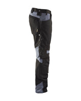 Blaklader Trousers without Nail Pockets 1556 #colour_black-grey