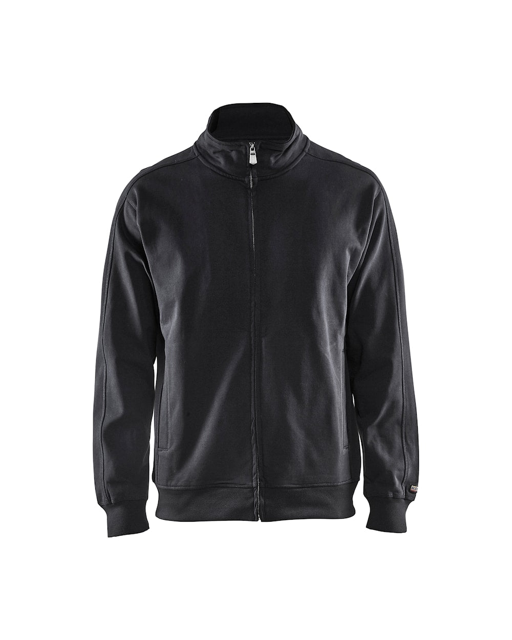 Blaklader Sweatshirt Full Zip 3349 #colour_black