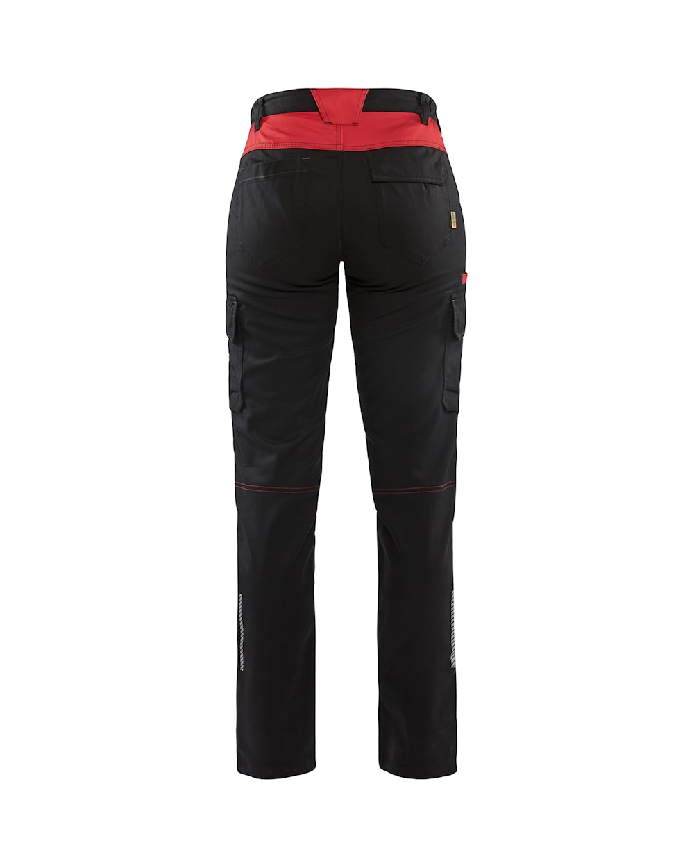 Blaklader Women's Industry Trousers Stretch 7144 #colour_black-red