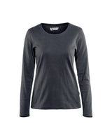 Blaklader Women's Long Sleeved T-Shirt 3301 #colour_dark-grey