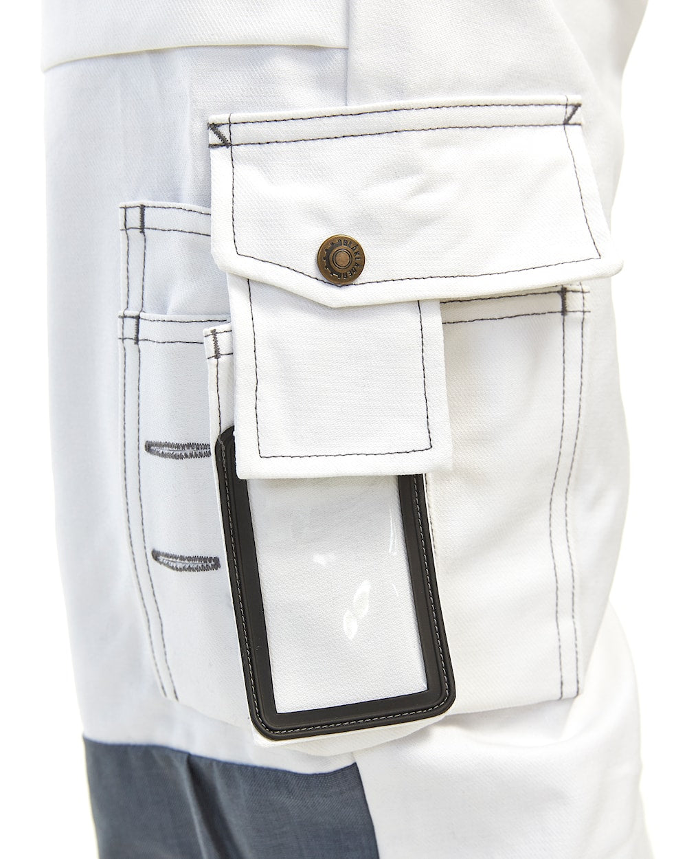 Blaklader Paint Trousers 1091 #colour_white