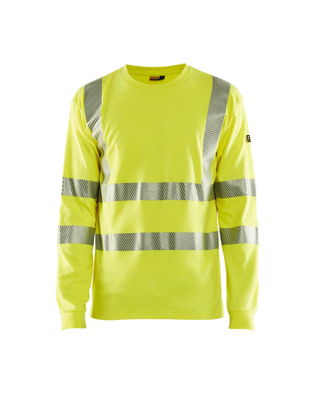 Blaklader Multinorm Long Sleeved T-Shirt 3481 #colour_hi-vis-yellow