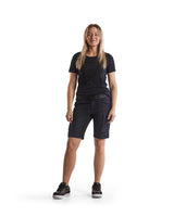 Blaklader Women's Service Shorts with Stretch 7149 #colour_dark-navy-black