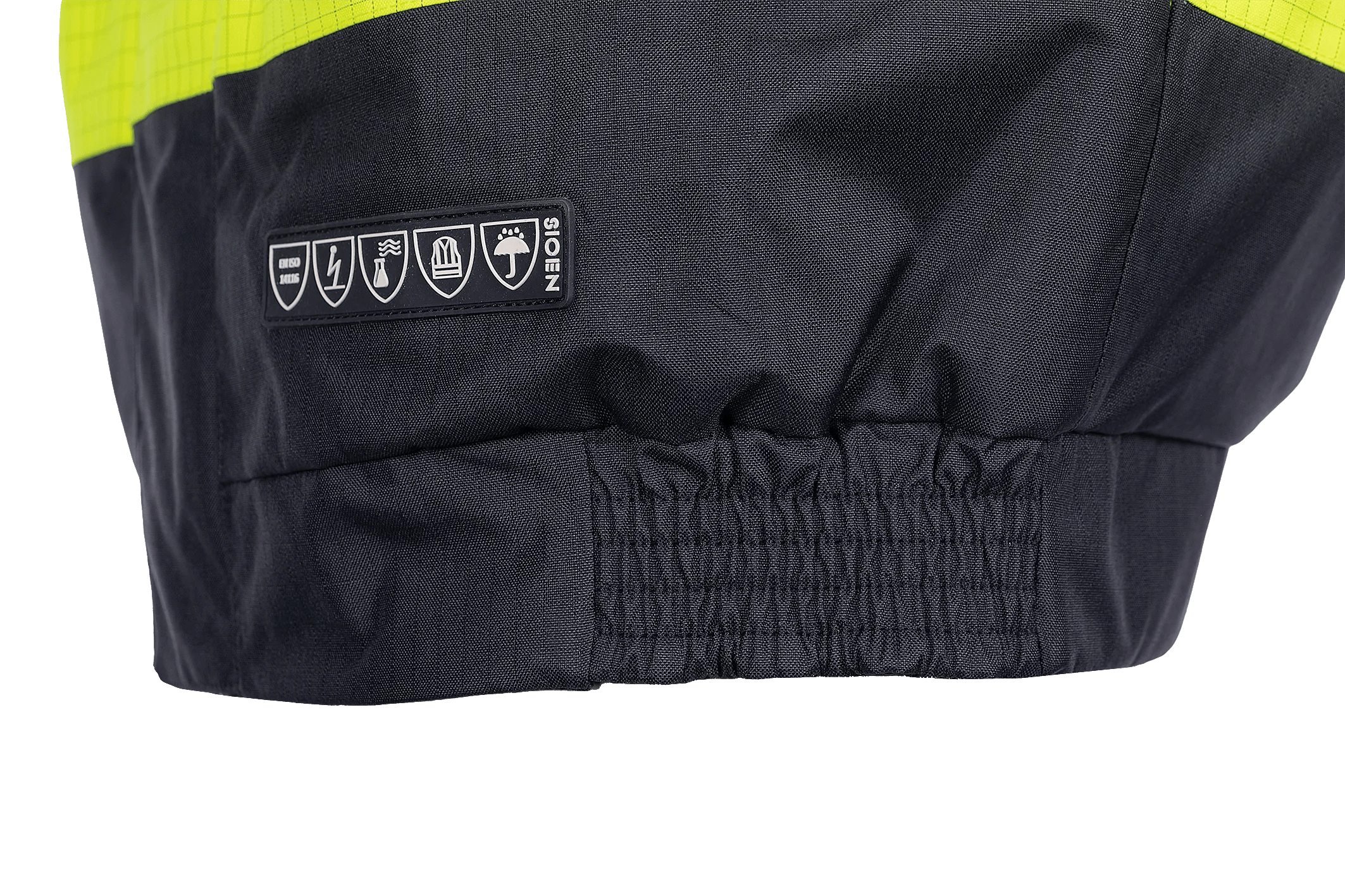 Sioen Jibou Flame Retardant Anti-Static Hi-Vis Rain Bomber Jacket