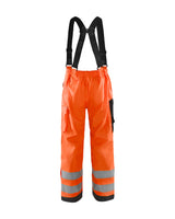 Blaklader Rain Trousers Hi-Vis Level 2 1302 #colour_orange