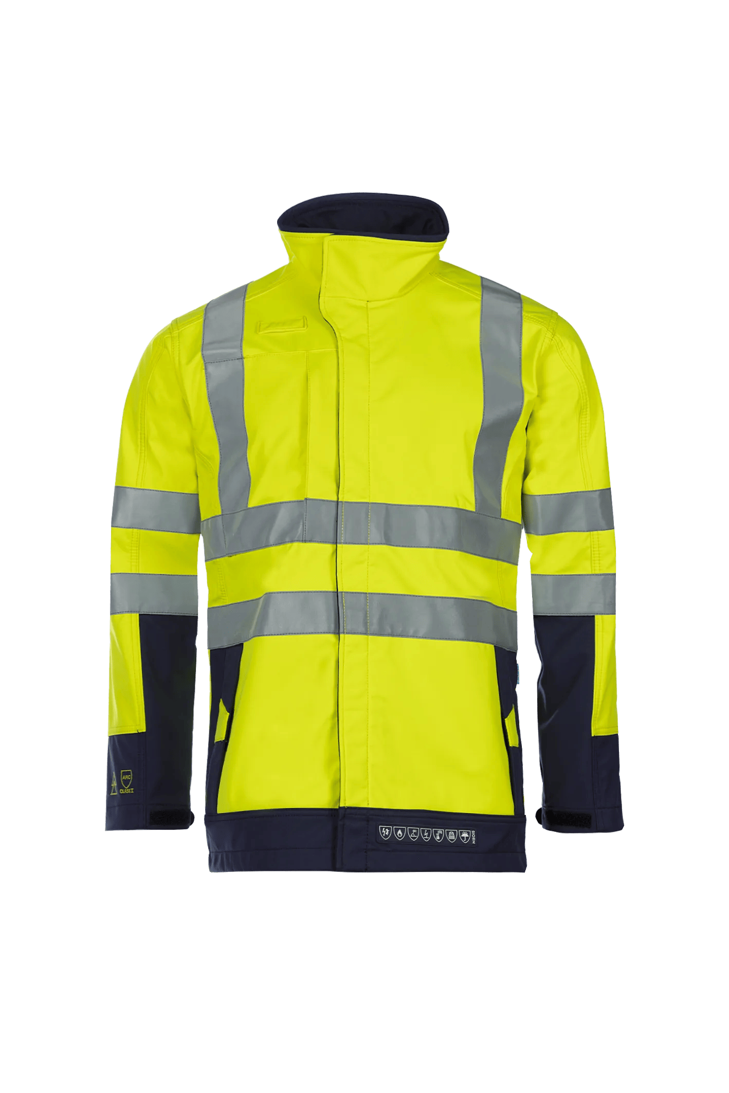 Sioen Playford Hi-Vis Softshell With Arc Protection