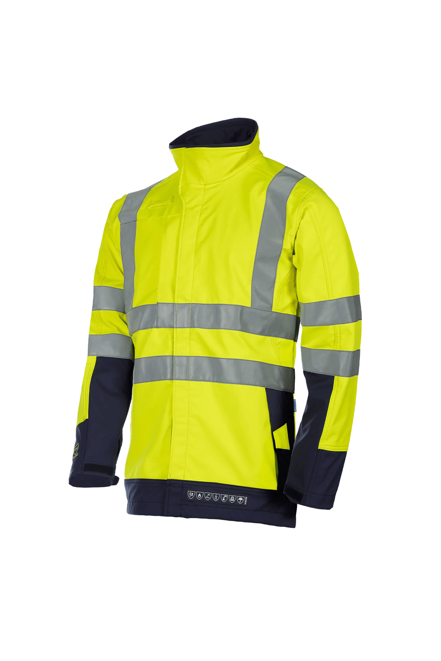 Sioen Playford Hi-Vis Softshell With Arc Protection