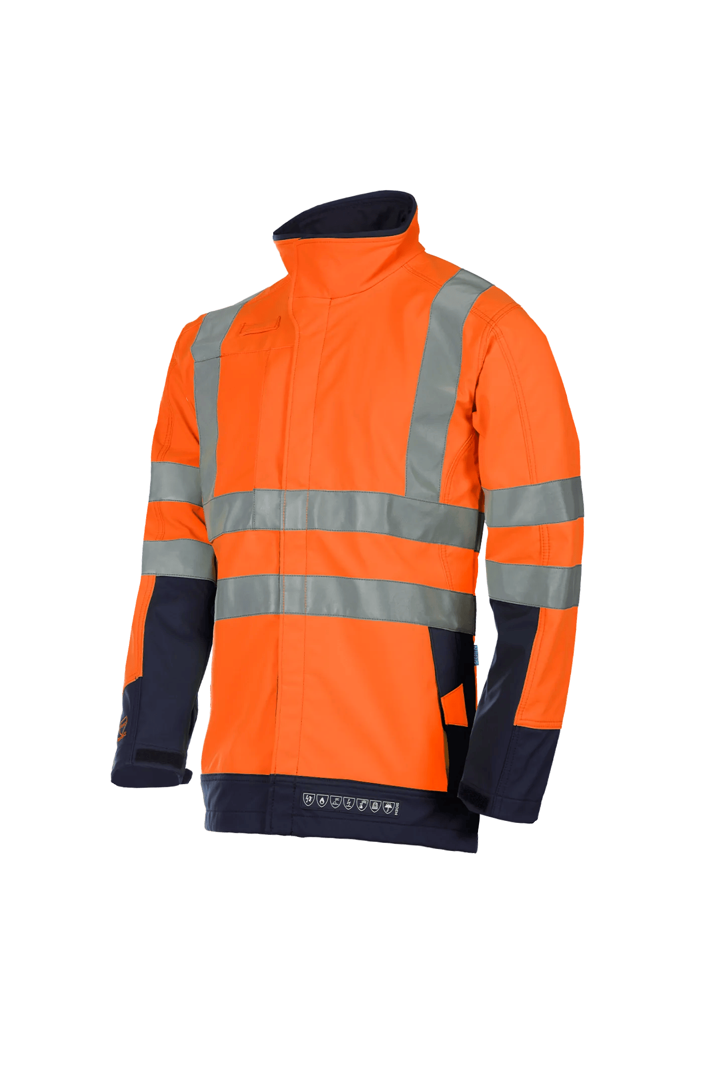 Sioen Playford Hi-Vis Softshell With Arc Protection