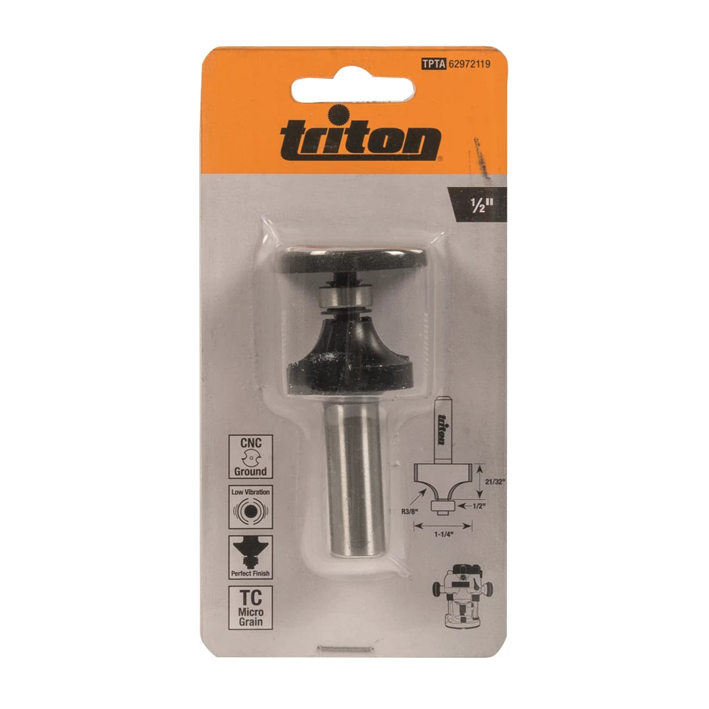 Triton 1/2" Roundover Bit