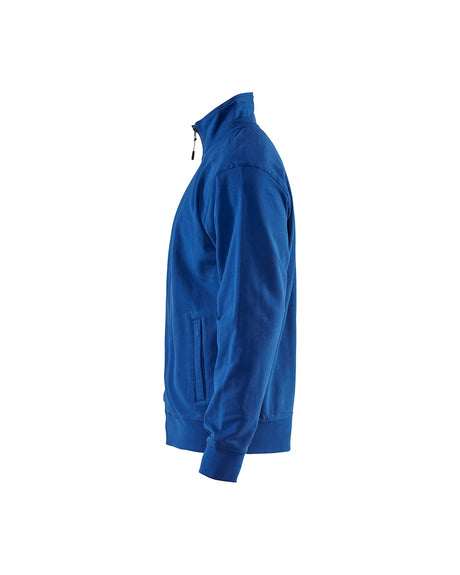 Blaklader Sweatshirt with Full Zip 3371 #colour_cornflower-blue