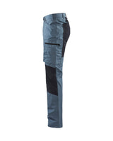 Blaklader Service Trousers with Stretch 14591845 #colour_numb-blue-dark-navy